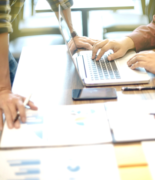 Franchise SEO team ahrd at work for their client